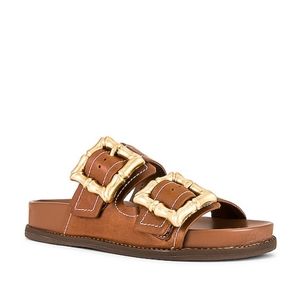 Schutz Enola Sandal in New Wood